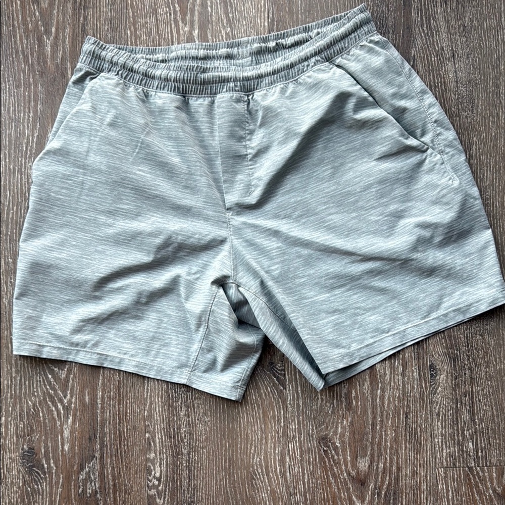 lululemon athletica Gray Athletic Shorts Relaxed Fit